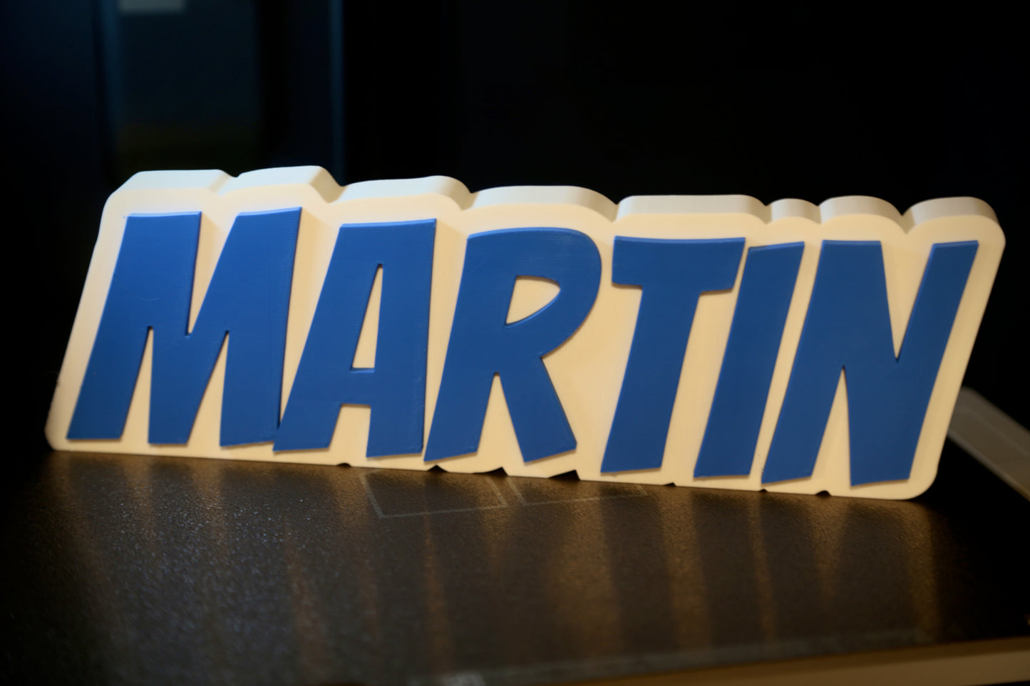 Custom 3D Name Plate – Personalized Gift for Teachers & Office Desks