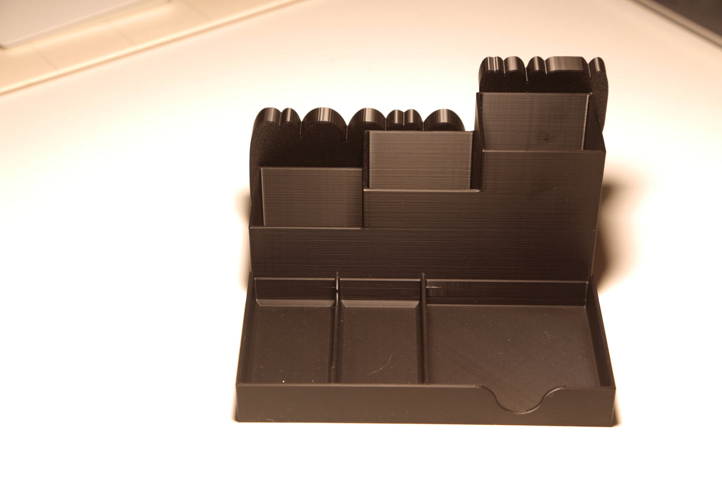 Custom Desk Organiser with 3D Name Plate – Personalized Gift for Teachers & Office Desks