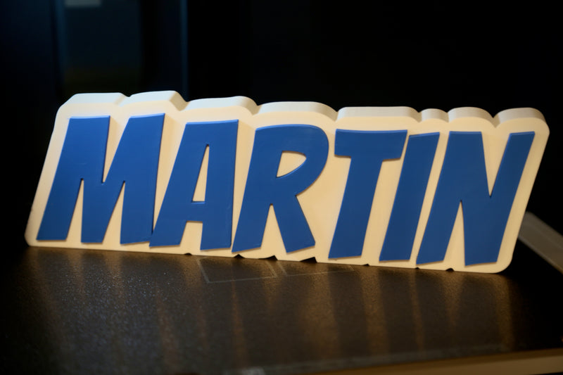 Custom 3D Name Plate – Personalized Gift for Teachers & Office Desks